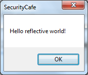 Reflective DLL messagebox